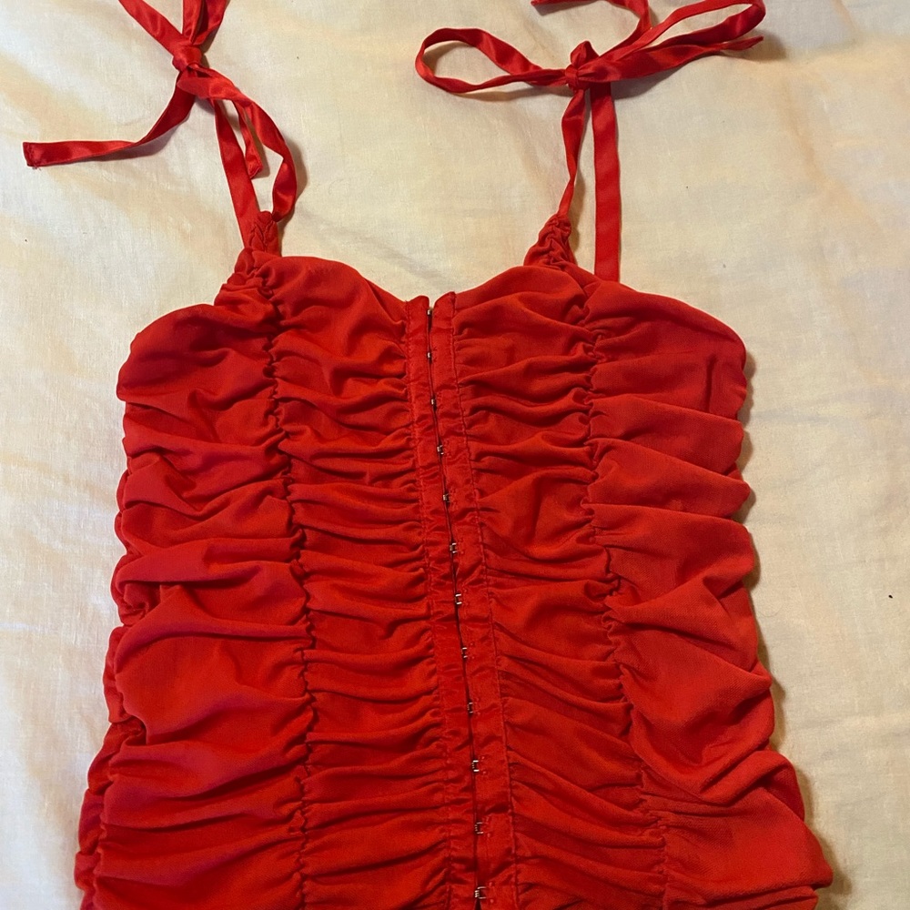 Guess tie tank top